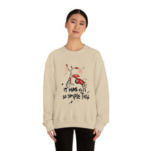 Load image into Gallery viewer, LMTE "All so simple" Crewneck Sweatshirt