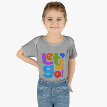 Load image into Gallery viewer, LMTE "Let's Go' Infant Baby Rib Bodysuit