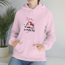 Load image into Gallery viewer, LMTE "All so simple" Unisex Hoodie