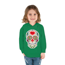Load image into Gallery viewer, LMTE "Candy Skull" Toddler Pullover Hoodie