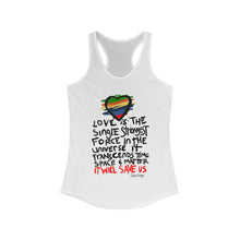 Load image into Gallery viewer, LMTE "Love will Save" Women's Ideal Racerback Tank