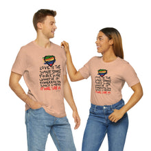 Load image into Gallery viewer, LMTE "Love will Save" Unisex Tee