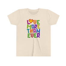 Load image into Gallery viewer, LMTE "Blocks of Love" Youth Tee