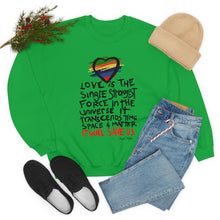 Load image into Gallery viewer, LMTE "Love will Save" Crewneck Sweatshirt
