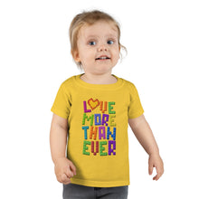 Load image into Gallery viewer, LMTE "Blocks of Love" Toddler T-shirt