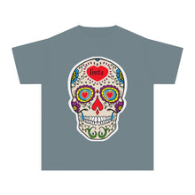 Load image into Gallery viewer, LMTE "Candy Skull" Youth Midweight Tee