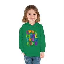 Load image into Gallery viewer, LMTE "Blocks of Love" Toddler Hoodie