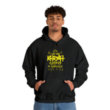Load image into Gallery viewer, LMTE &quot;I love when Karma...&quot; Hooded Sweatshirt
