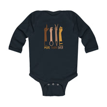 Load image into Gallery viewer, LMTE ASL Infant Long Sleeve Bodysuit
