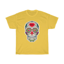 Load image into Gallery viewer, LMTE &quot;Candy Skull&quot; Unisex Heavy Cotton Tee
