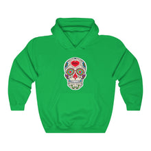 Load image into Gallery viewer, LMTE &quot;Candy Skull&quot; Unisex Hooded Sweatshirt
