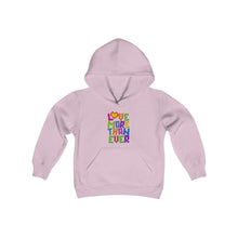 Load image into Gallery viewer, LMTE &quot;Blocks of Love&quot; Youth Hoodie
