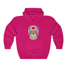 Load image into Gallery viewer, LMTE &quot;Candy Skull&quot; Unisex Hooded Sweatshirt
