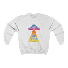 Load image into Gallery viewer, LMTE &quot;Need Space&quot; Unisex Crewneck Sweatshirt
