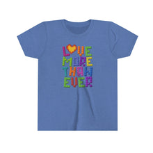 Load image into Gallery viewer, LMTE &quot;Blocks of Love&quot; Youth Tee
