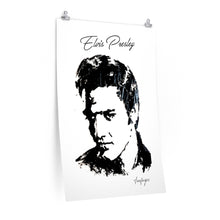 Load image into Gallery viewer, Elvis Presley print - finger painting
