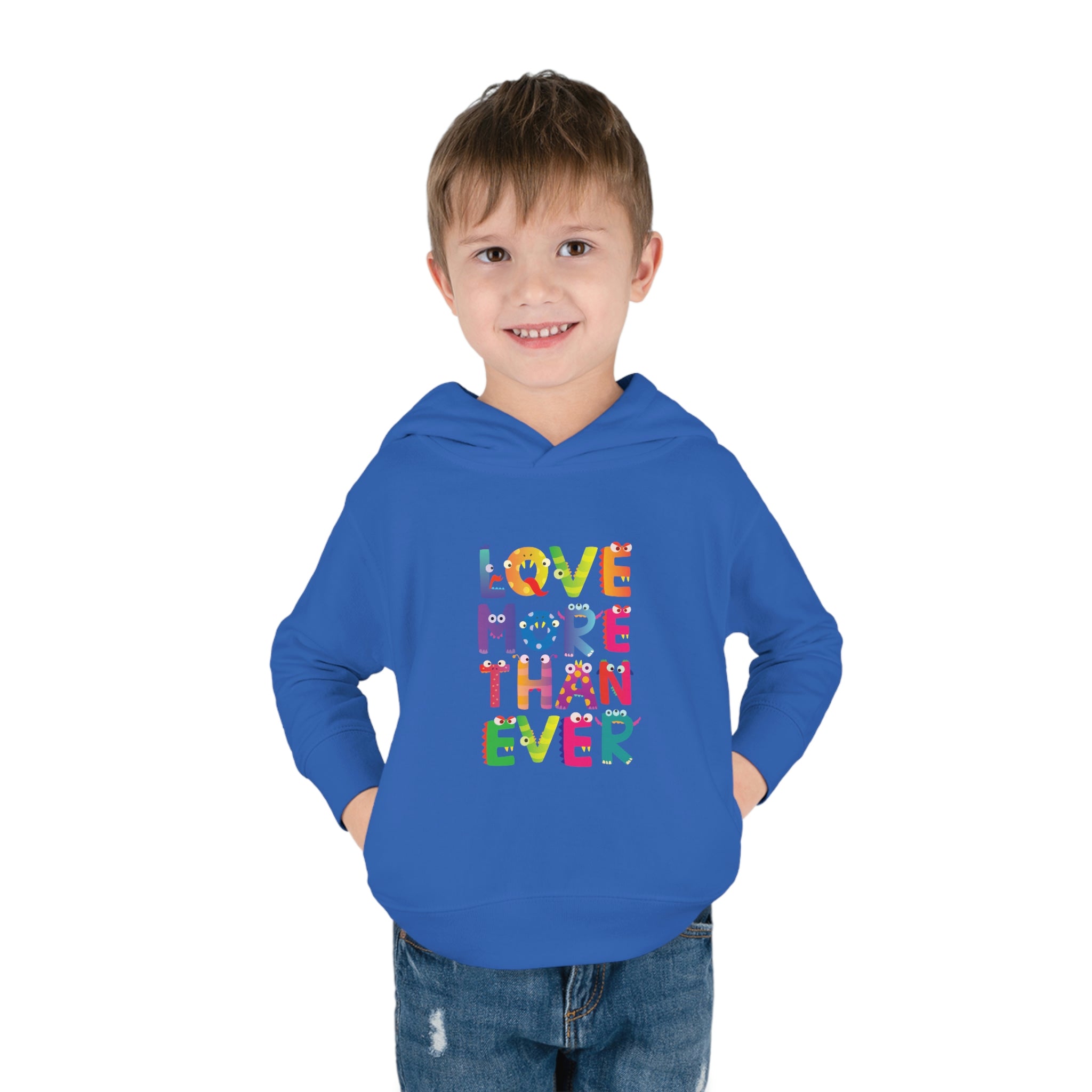 LMTE Monster Toddler Hoodie Love Ever – More Than