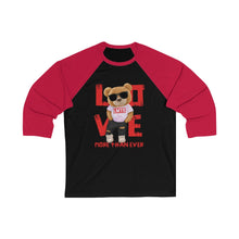 Load image into Gallery viewer, LMTE &quot;Cool Teddy&quot; Unisex 3\4 Sleeve Baseball Tee
