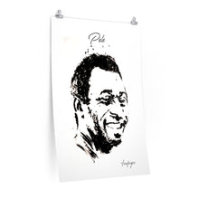 Load image into Gallery viewer, Pelé print - finger painting
