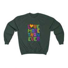 Load image into Gallery viewer, LMTE &quot;Blocks of Love&quot; Unisex Crewneck
