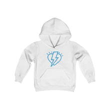 Load image into Gallery viewer, LMTE Youth Powered By Love Hoodie
