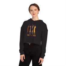 Load image into Gallery viewer, LMTE ASL Women’s Cropped Hooded Sweatshirt
