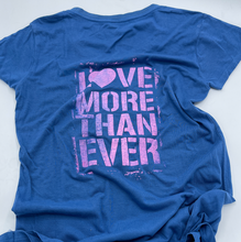 Load image into Gallery viewer, LMTE - Women&#39;s Blue and Pink Tshirt - Size Xtra Small
