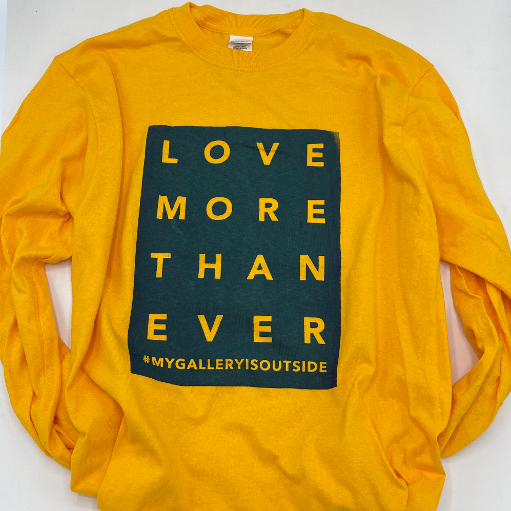 LMTE - Unisex Yellow and Blue Long Sleeve Tee - Size