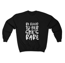 Load image into Gallery viewer, LMTE &quot;She&#39;s Rare&quot; Unisex Crewneck
