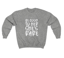 Load image into Gallery viewer, LMTE &quot;She&#39;s Rare&quot; Unisex Crewneck
