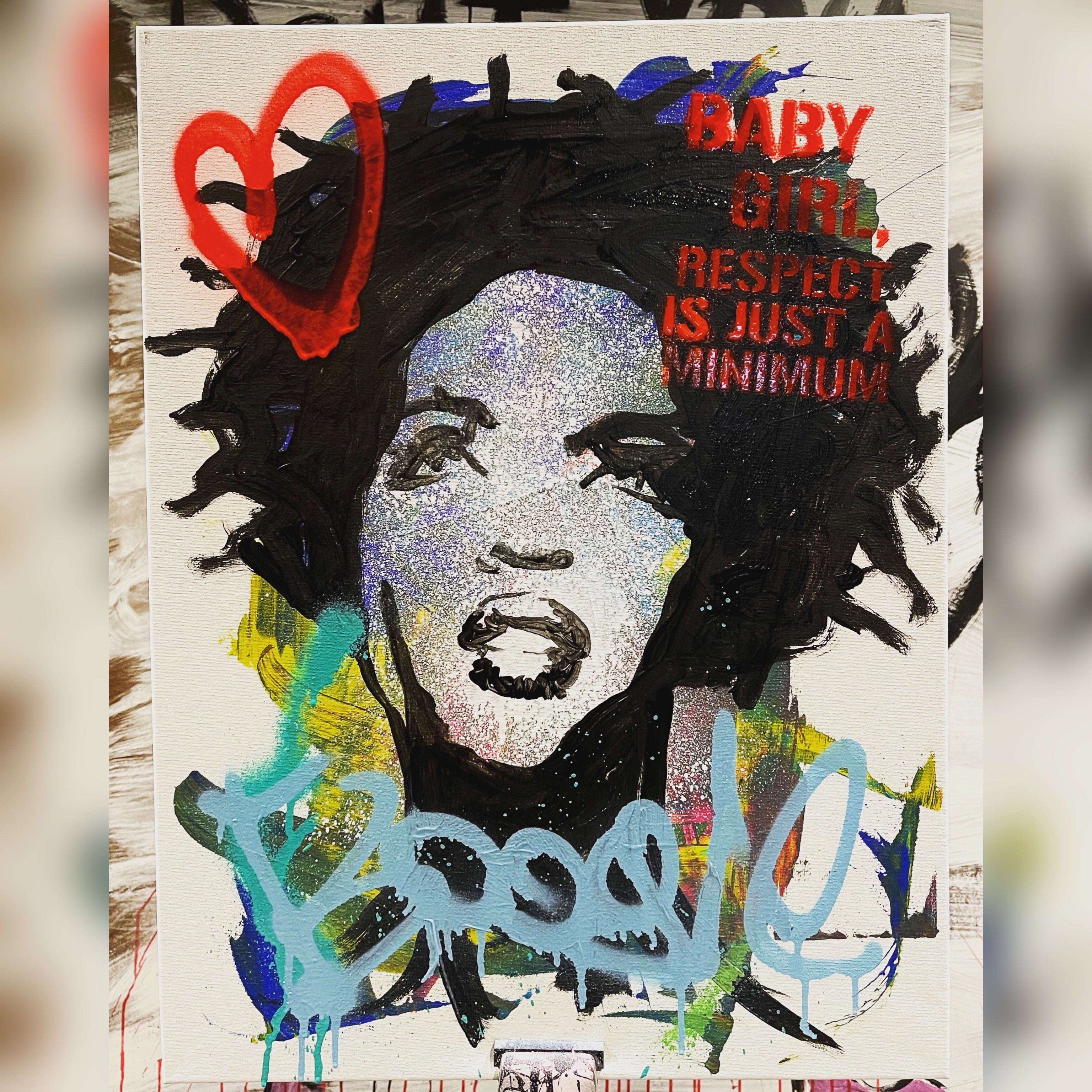 Signed Lauryn Hill Print – Love More Than Ever